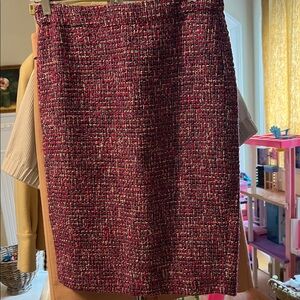 Jcrew tweed skirt. NWT
